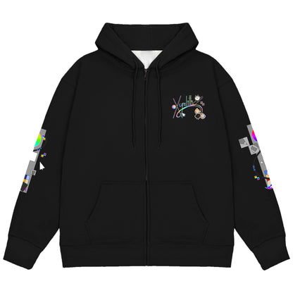Xyrelith Zip Up hoodie
