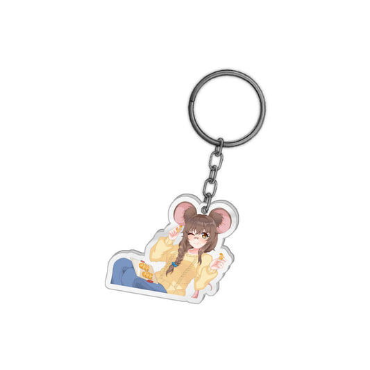 ZumiVT Cheesy-licious Keychain