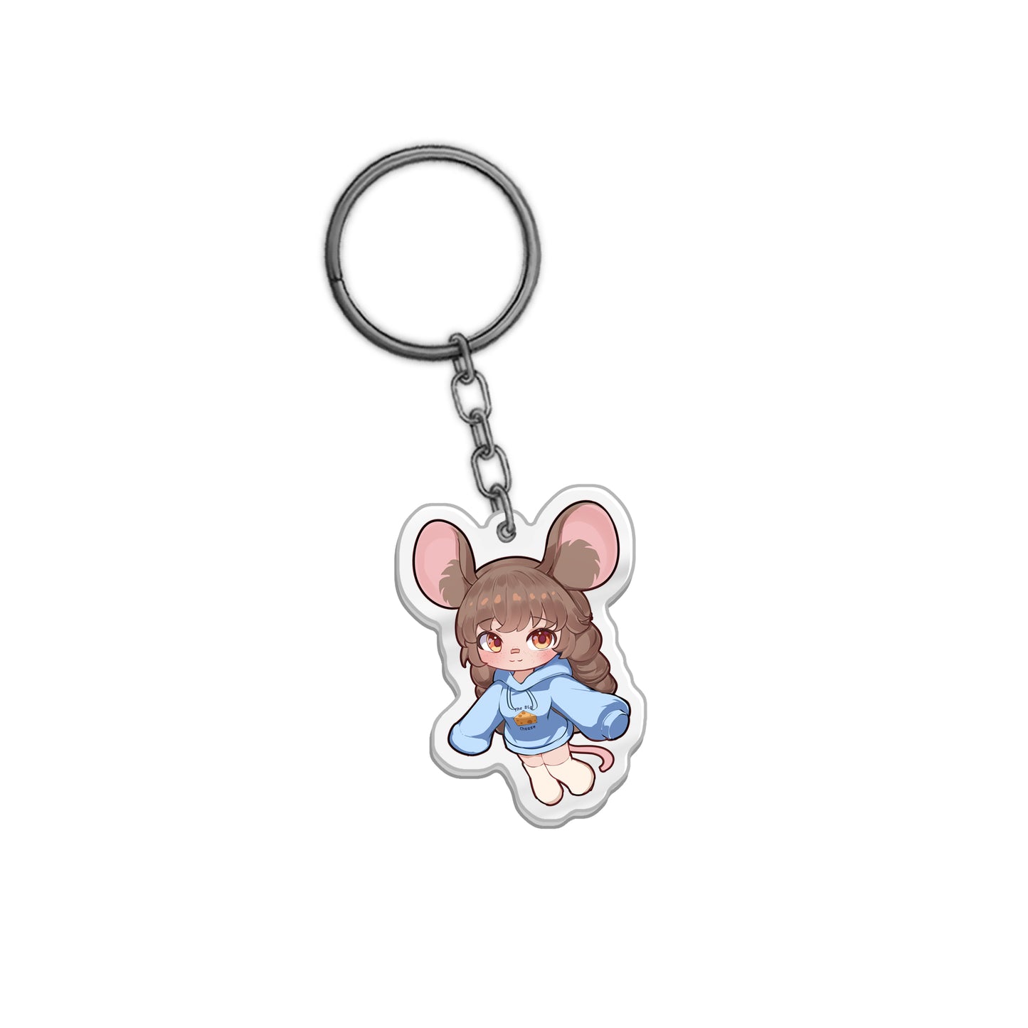 ZumiVT The Big Cheese Keychain