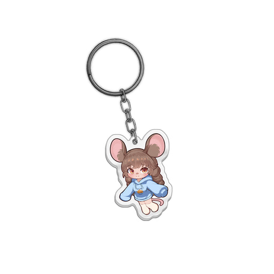 ZumiVT The Big Cheese Keychain