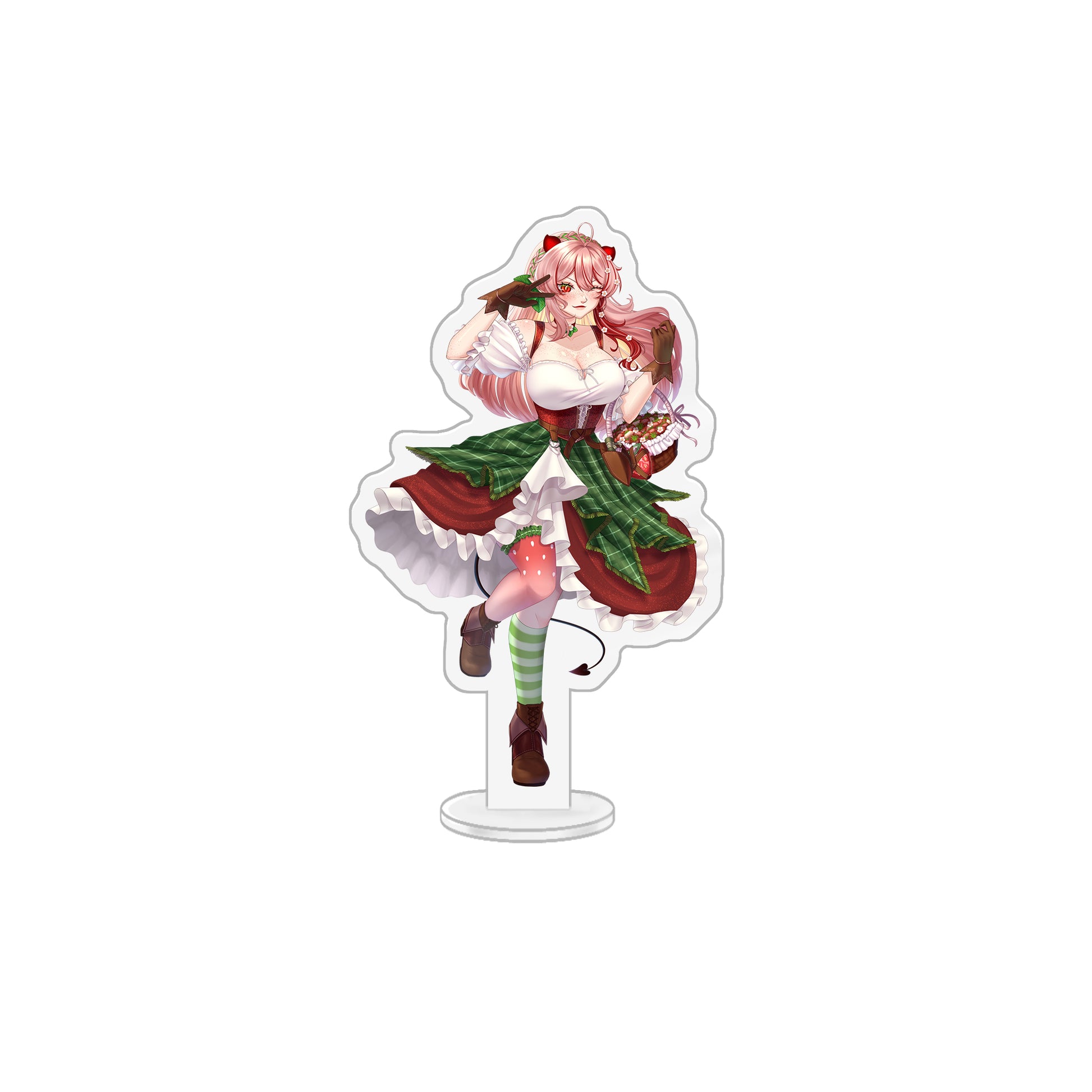 Zumiii Fraisette 'Strawberry Blossom' Acrylic Standee
