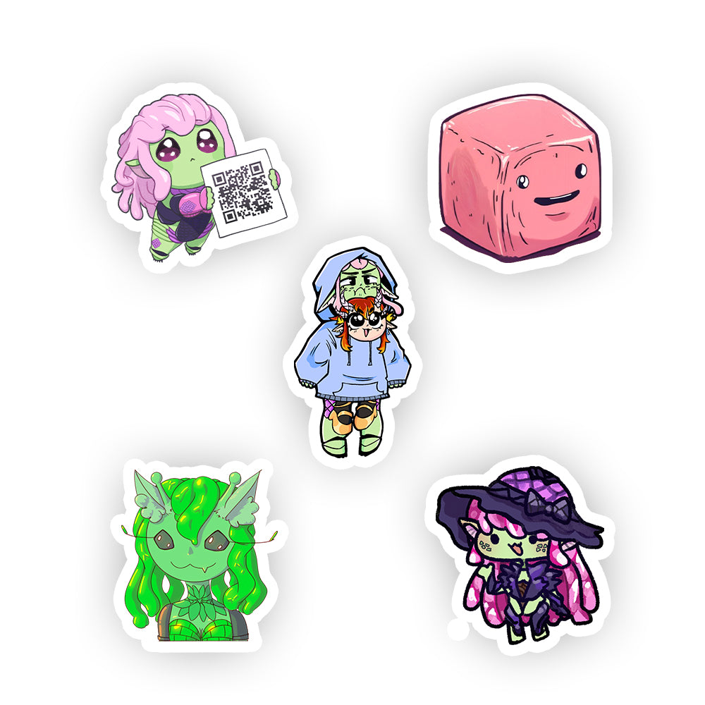 Zurchonic sticker pack