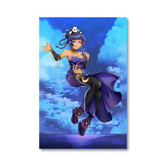 aliepandavt Blue Calm Poster