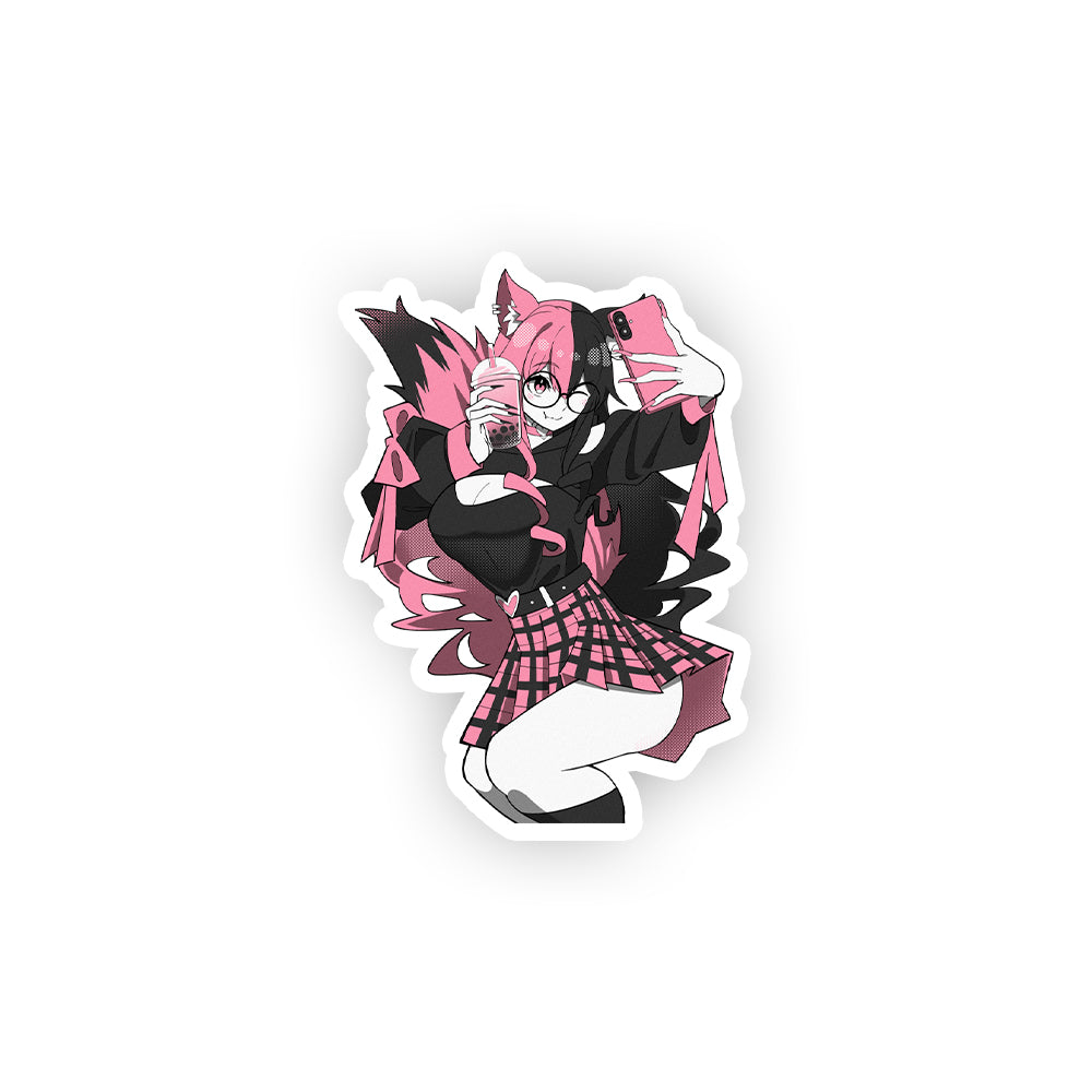 artsyweebie Boba Sticker