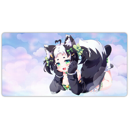 Anya Tuxedo Kitten XXL Mousepad