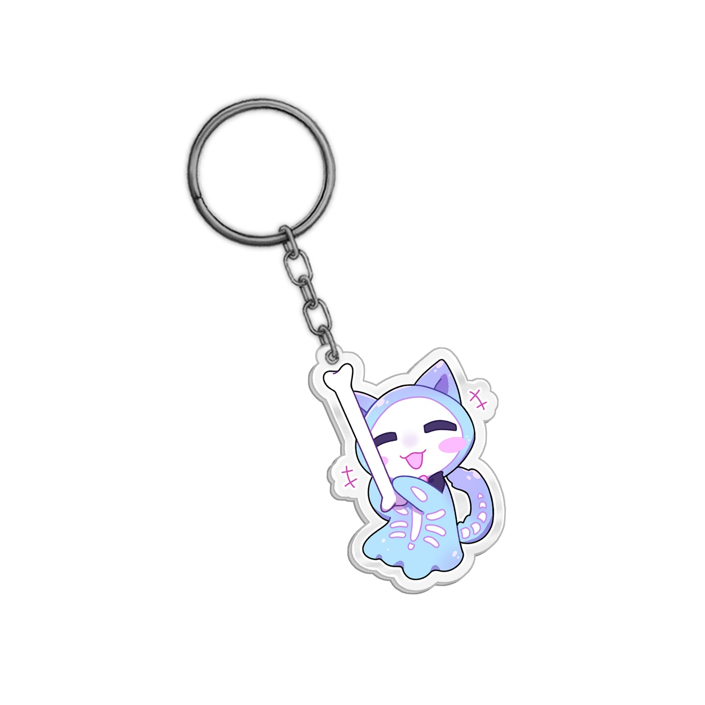 Nekrolina Happy Broner Acrylic Keychain