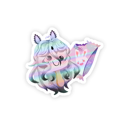 bvnnyfish Holographic Sticker