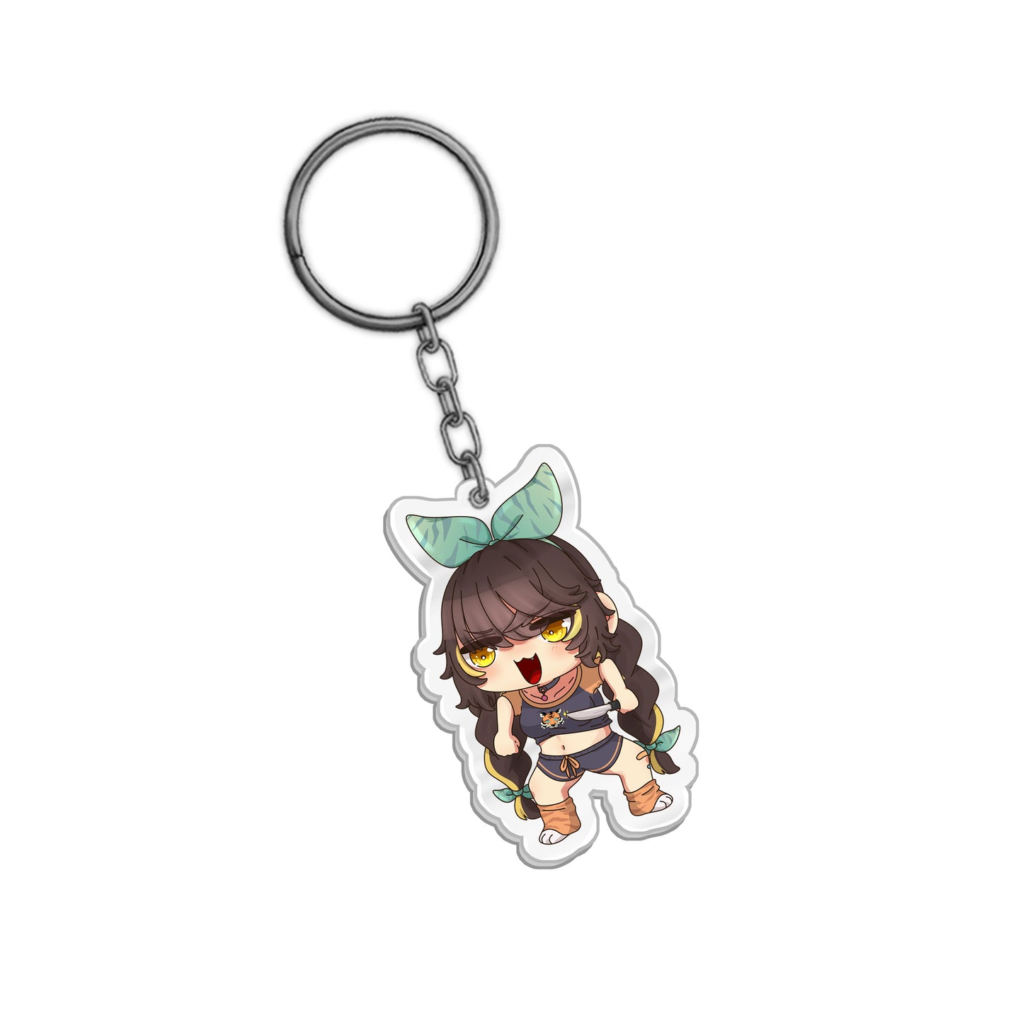 Callie Calico House Arrest Acrylic Keychain