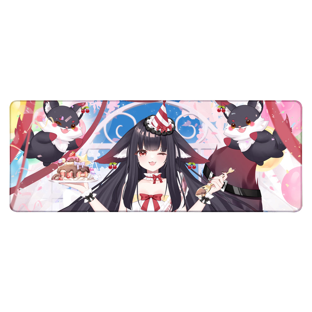 cherri_vt "Birthday Bash!" XL Mousepad