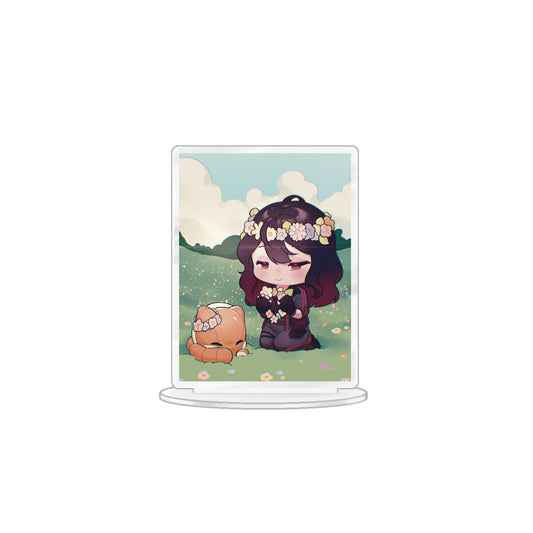 cptcamille Floral Acrylic Standee