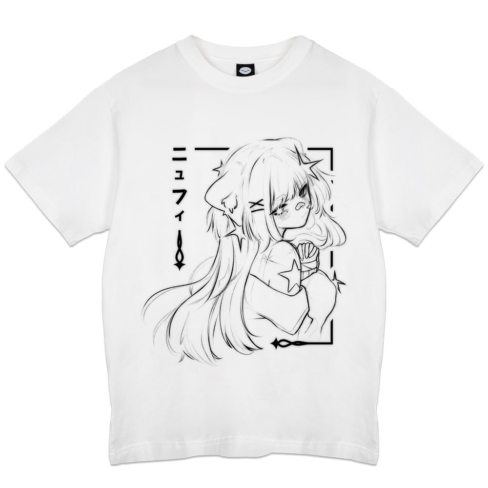 Nyufie Pray  White T-Shirt