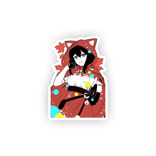 daemo72 Fall Bells Sticker