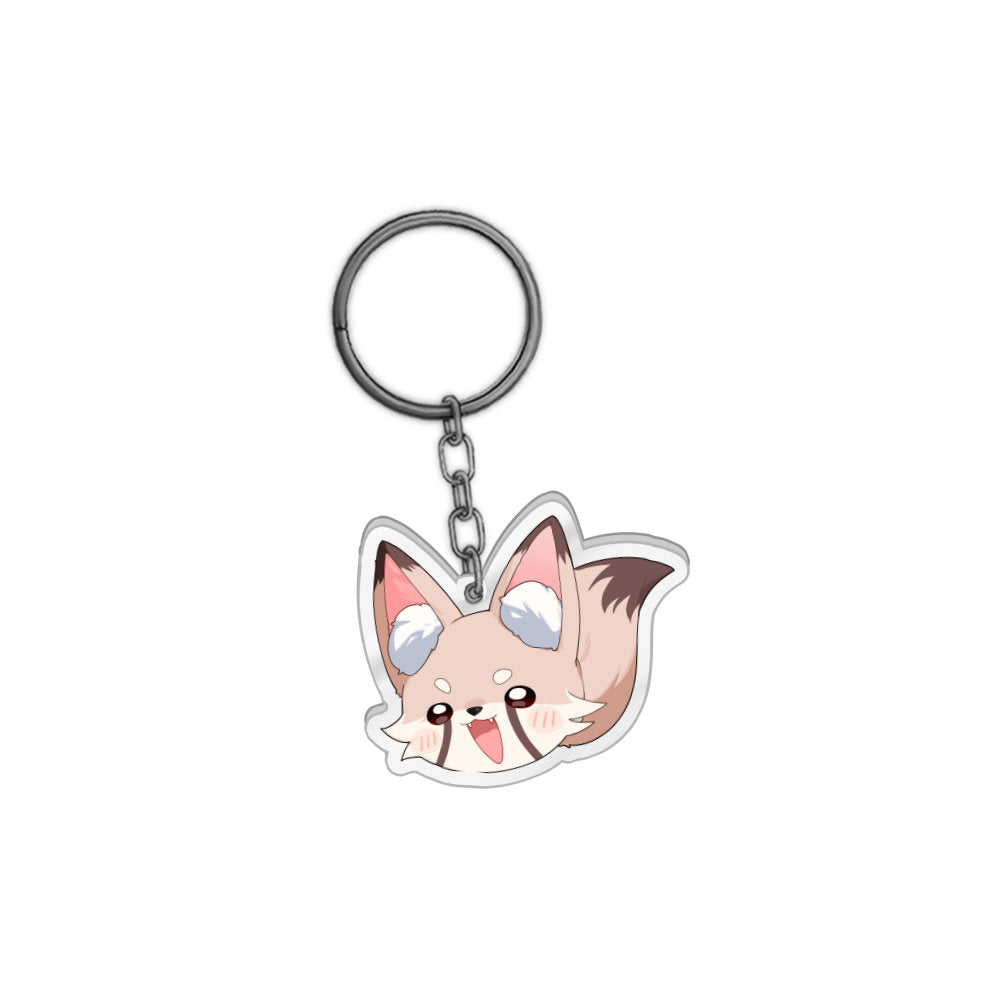 fluffenfox_ Scrumble Keychain