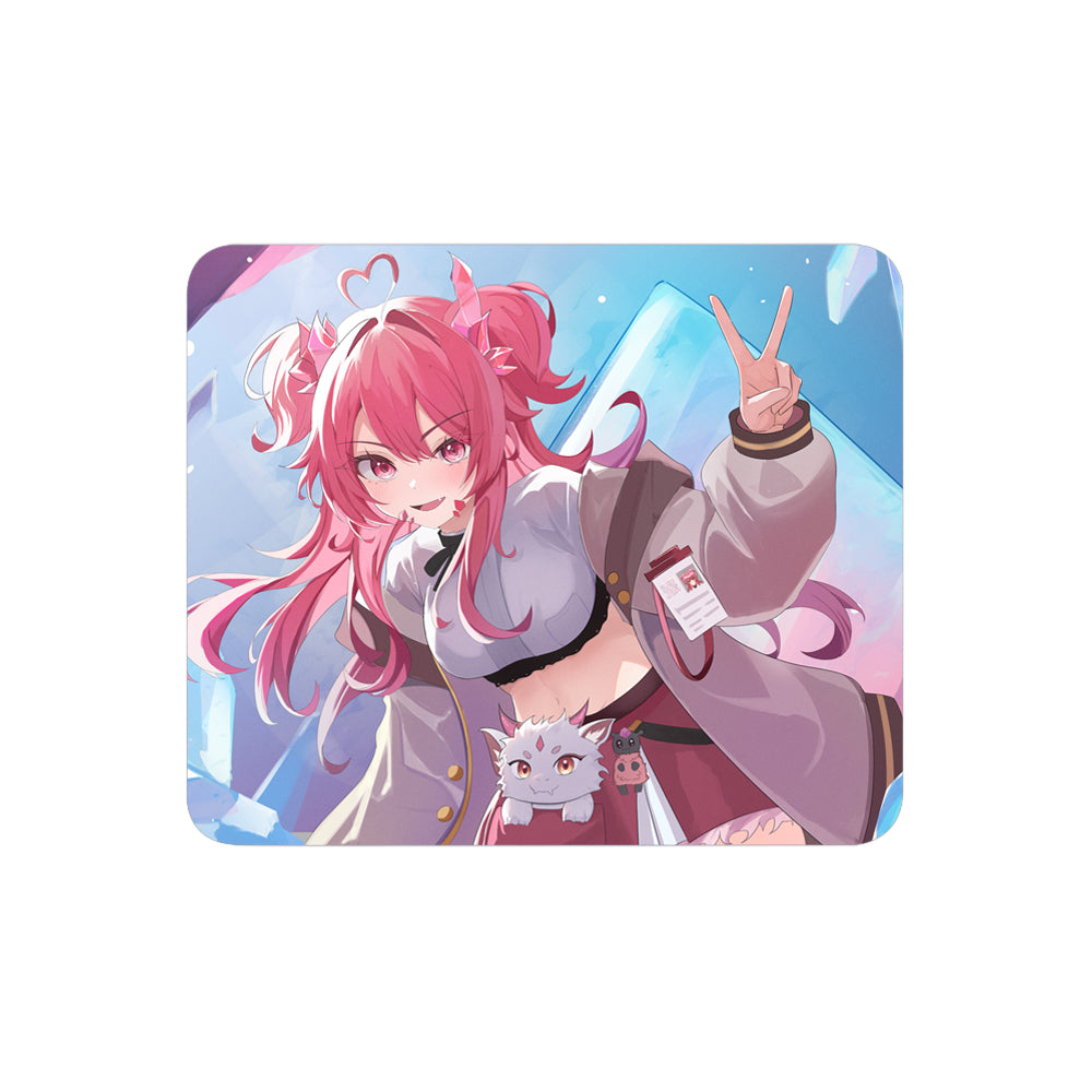 fluffyzegem "Crystal Caverns" Mousepad