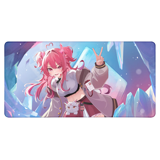 fluffyzegem "Crystal Caverns" XXL Mousepad