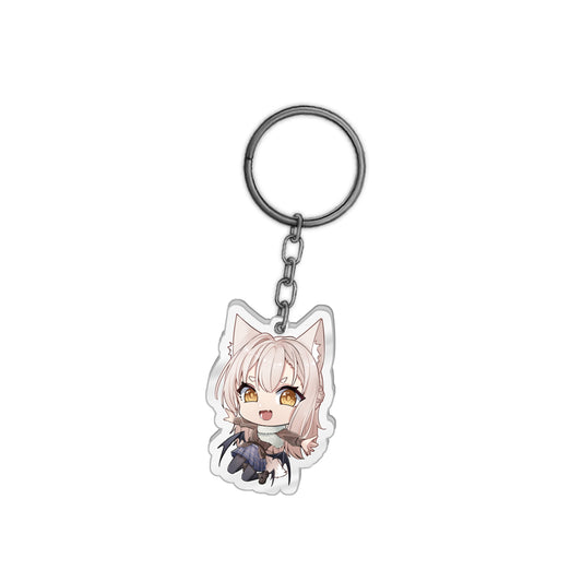 fruitiqt Chibi Float Keychain
