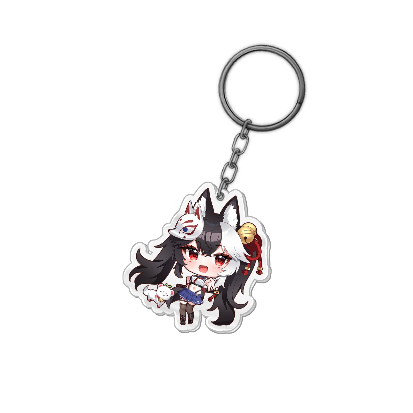 GammaInkk Peace Acrylic Keychain