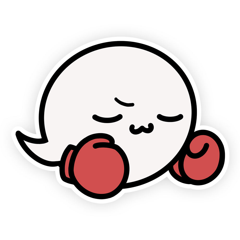 Ghosty Boxing Sticker