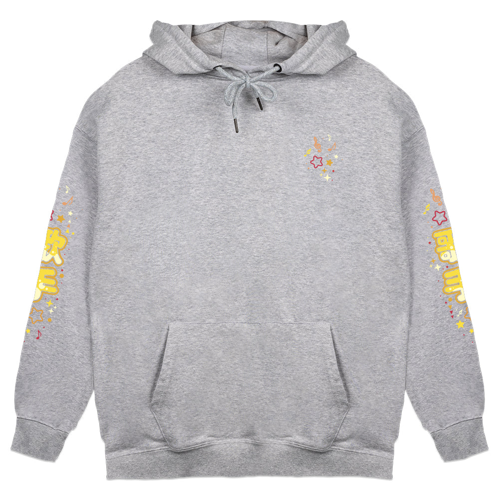 KelliSiren Chibi Heather Gray Hoodie