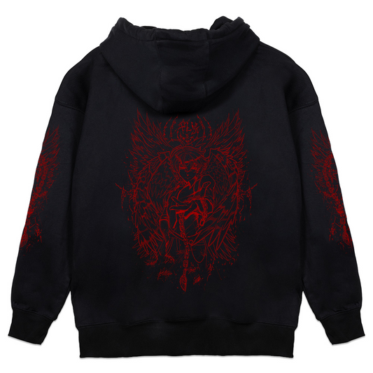 Ricky FLY Red Alt Hoodie