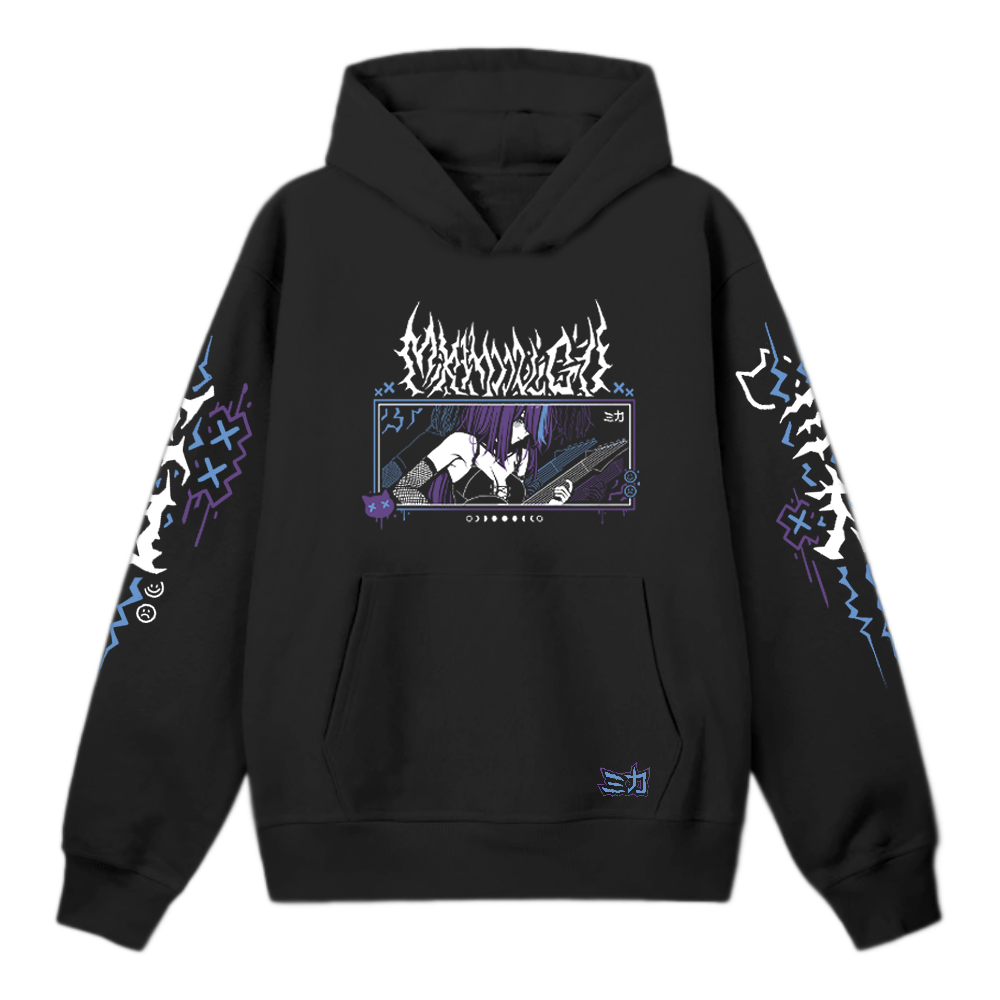 MikaMoonlight Goth Metal Hoodie