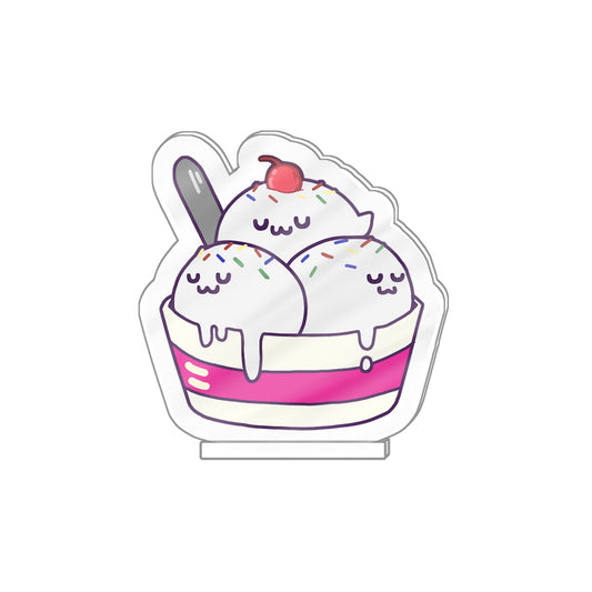 UwU Ice Cream Mini Standee