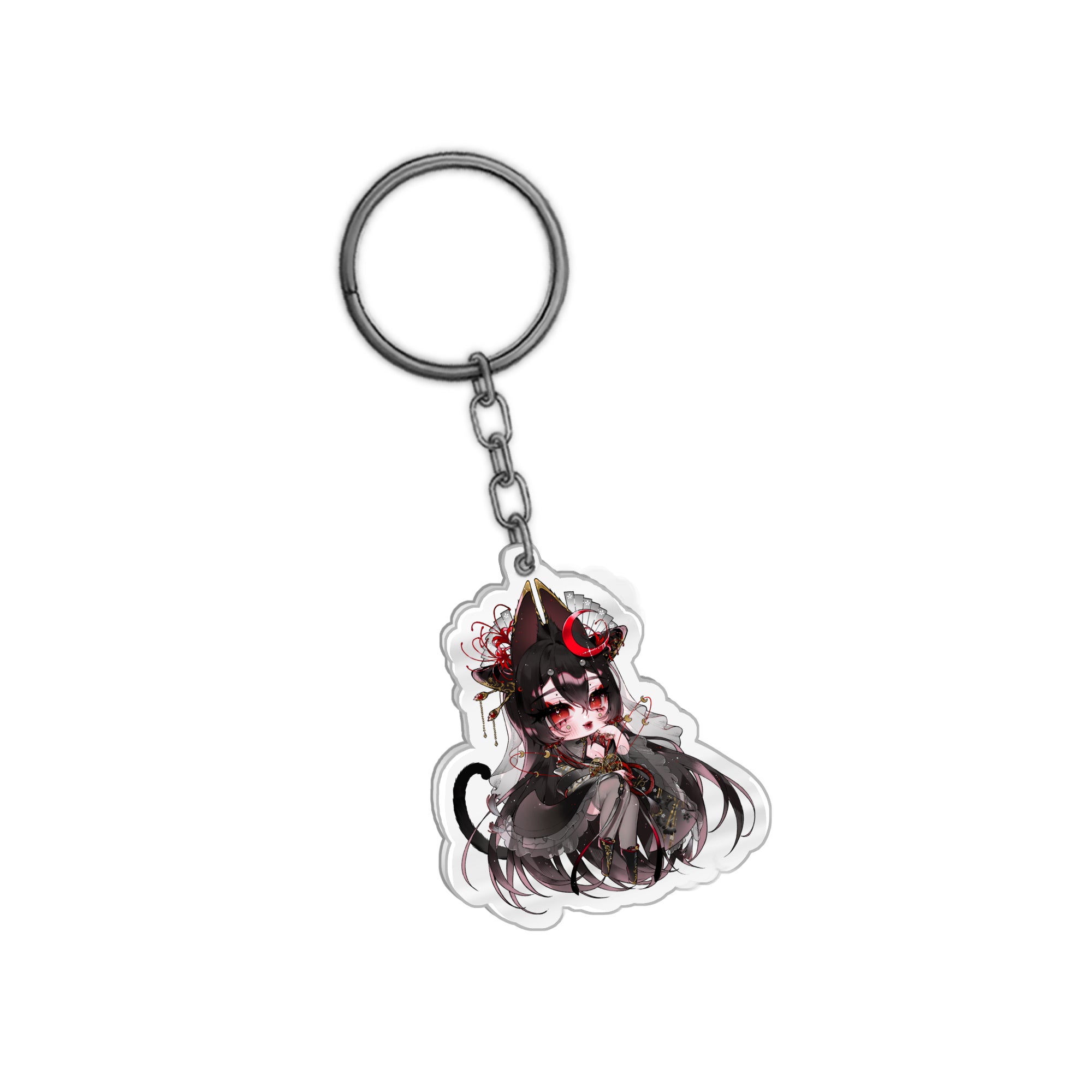 Auxxies Chibi Bakeneko Keychain – UwU Market