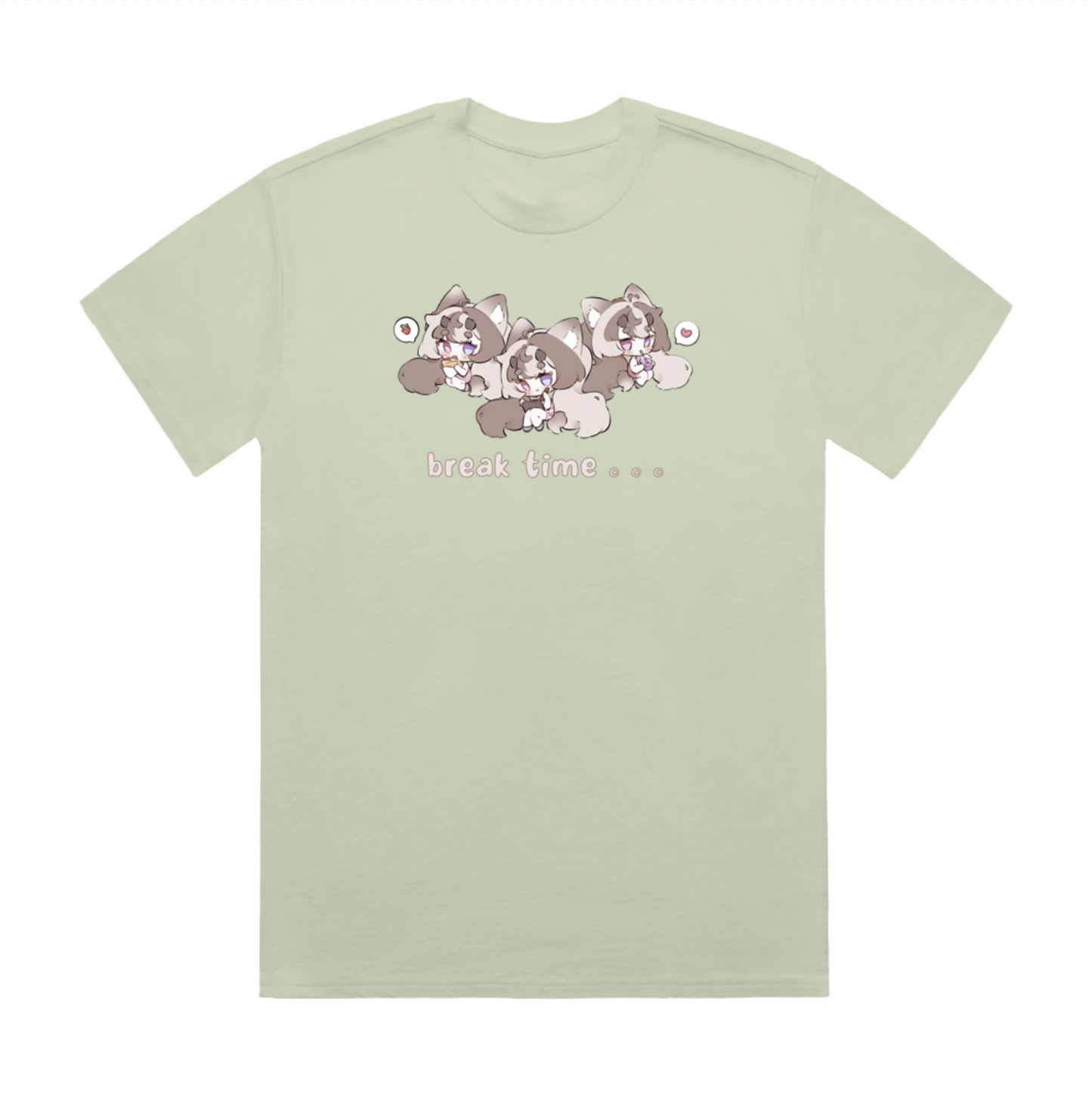 Aicute Break Time T-Shirt(Green)