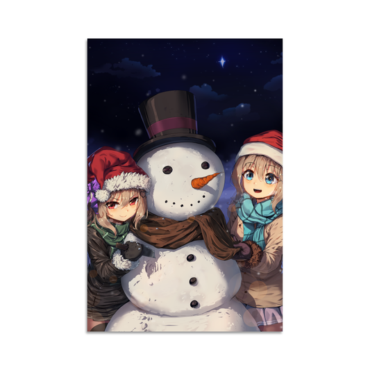 Neuro-sama Snowman Poster