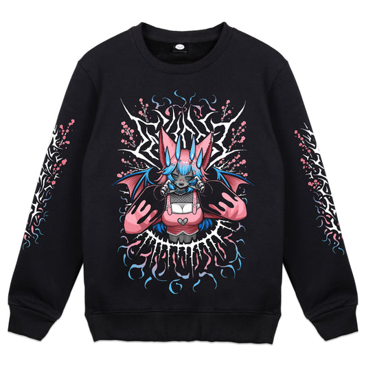 InuchiThePuppi Pastel Metal Crewneck