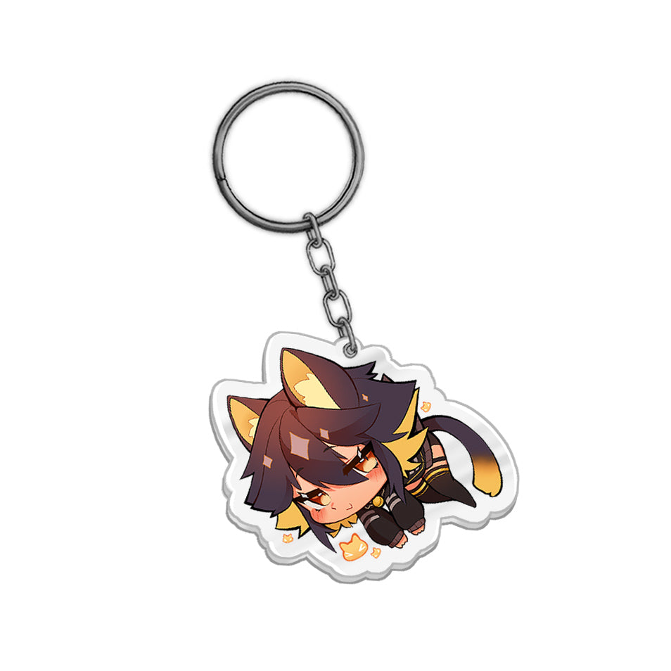 MoxxieSiix Hanging Out Acrylic Keychain