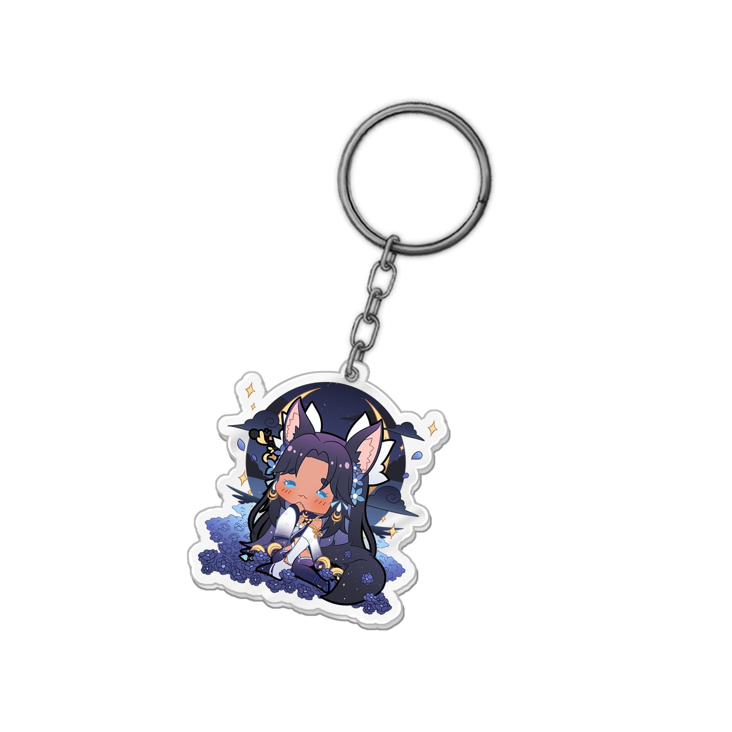 KasumiOkamiVT Midnight Acrylic Keychain