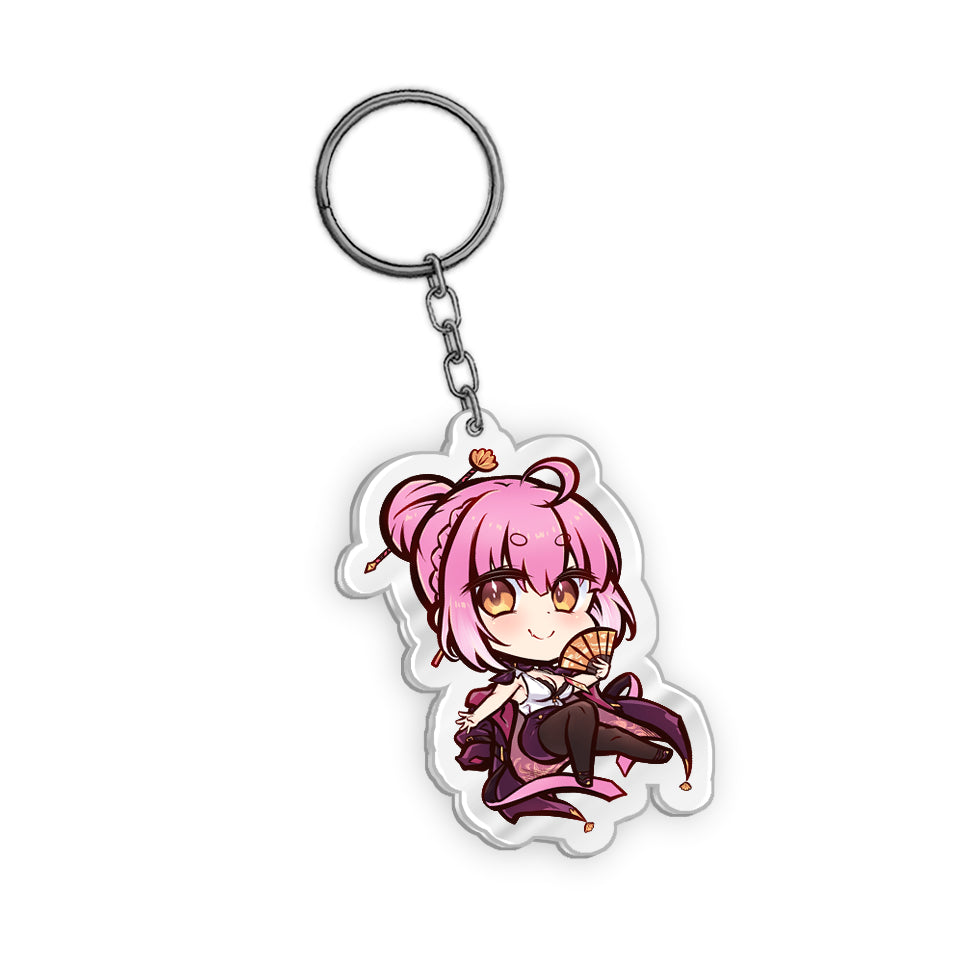 Kuramekira Relaxed Acrylic Keychain