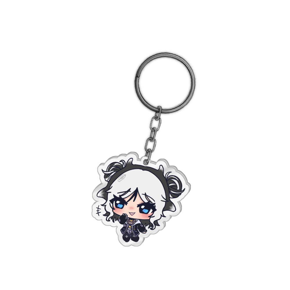 AtlaMoon Twin Bun Cutie Keychain