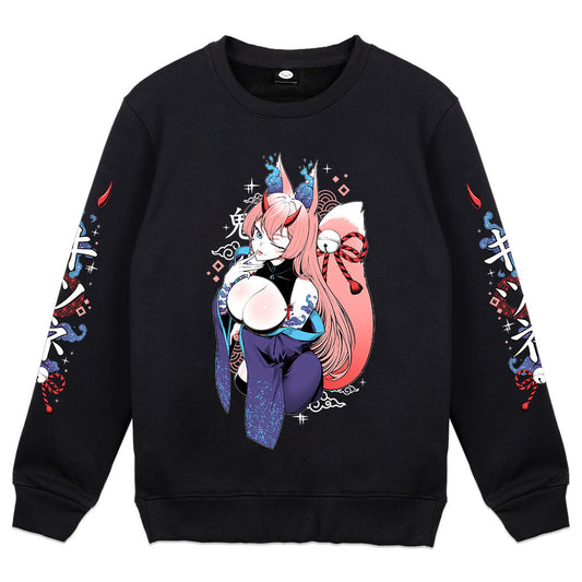 Tonyopon Corrupted Fox Crewneck