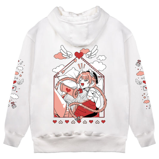 Pillowdear Love Letter Hoodie (White)