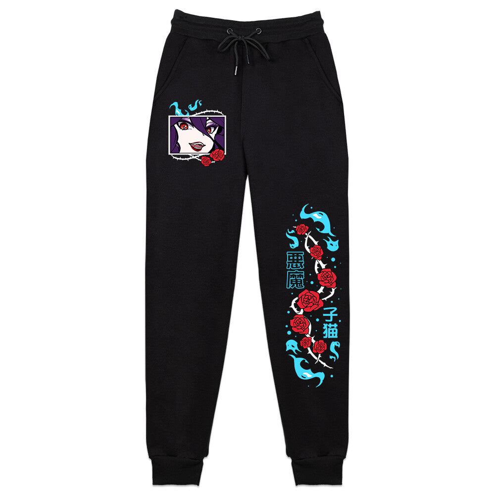 Amarahugs Flowers and Flames Sweatpants