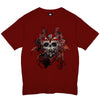 Vaal The Skull's Visage Dark Red T-Shirt