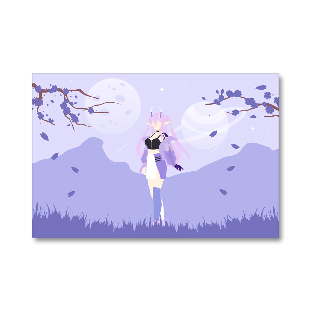 lawendowa_ "Silhouette" Poster