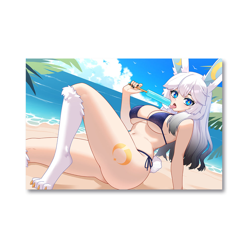 lunarbunnievt Summertime Poster