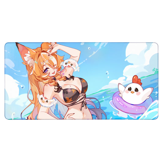 Maple_Chicken 'Summer Splash' XXL Deskmat