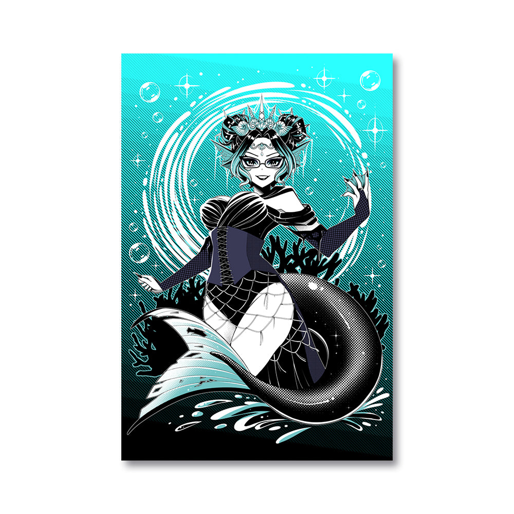 meramizu Mermaid Poster