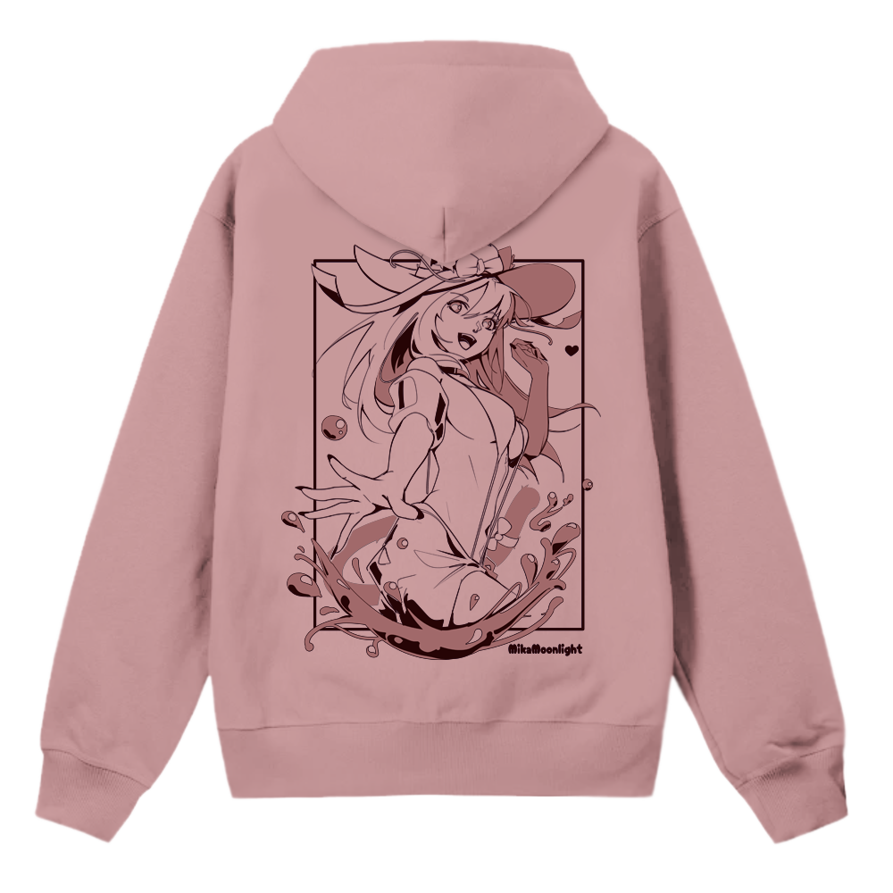 MikaMoonlight Tropical Hoodie(Pink)