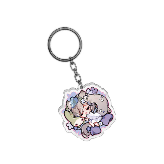 Naiichie Sleepy Chibi Keychain