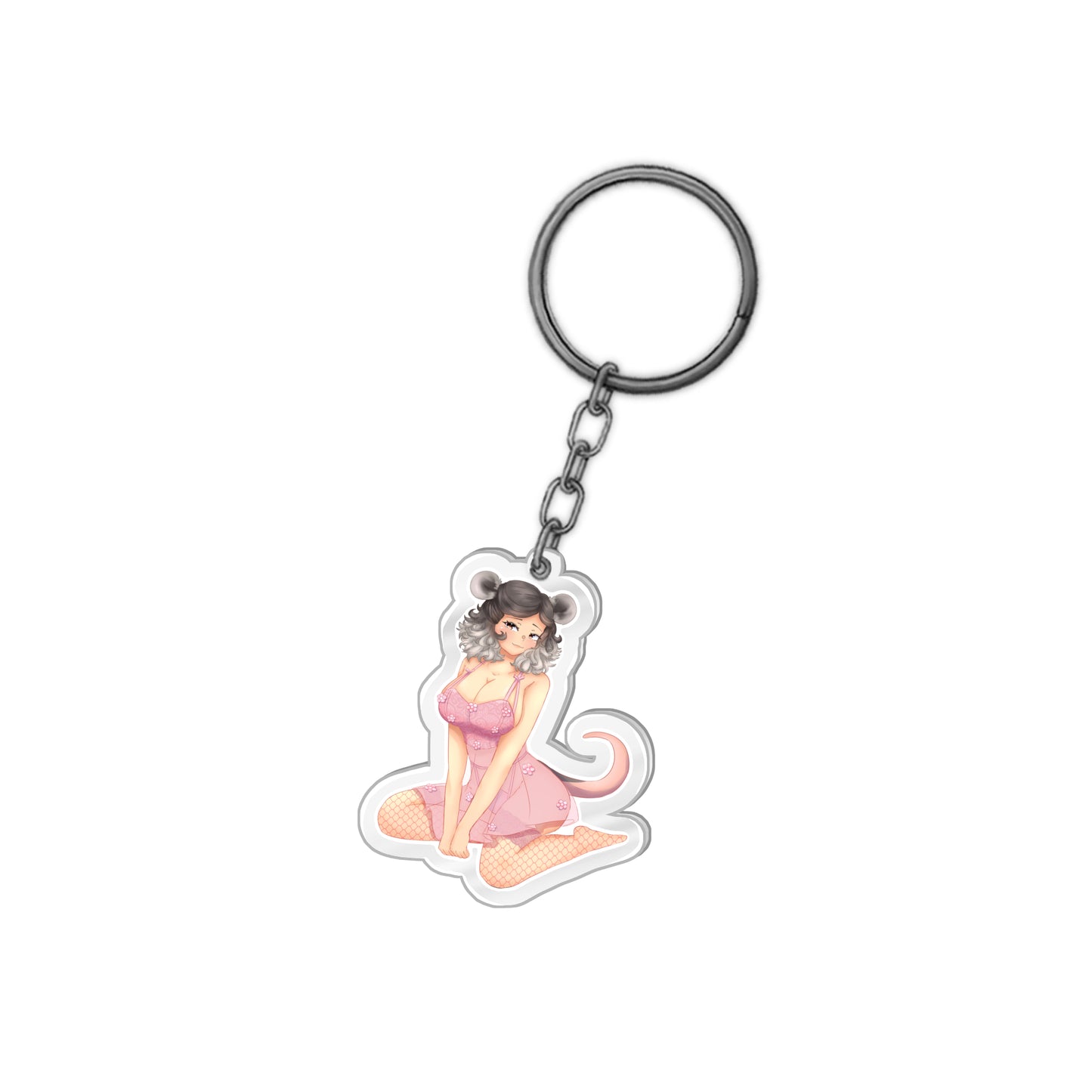 ninidapossum Gentle Queen Keychain