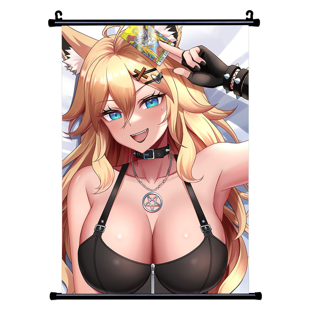 nofoxweregiven "Daemonic Fox" Wall Scroll