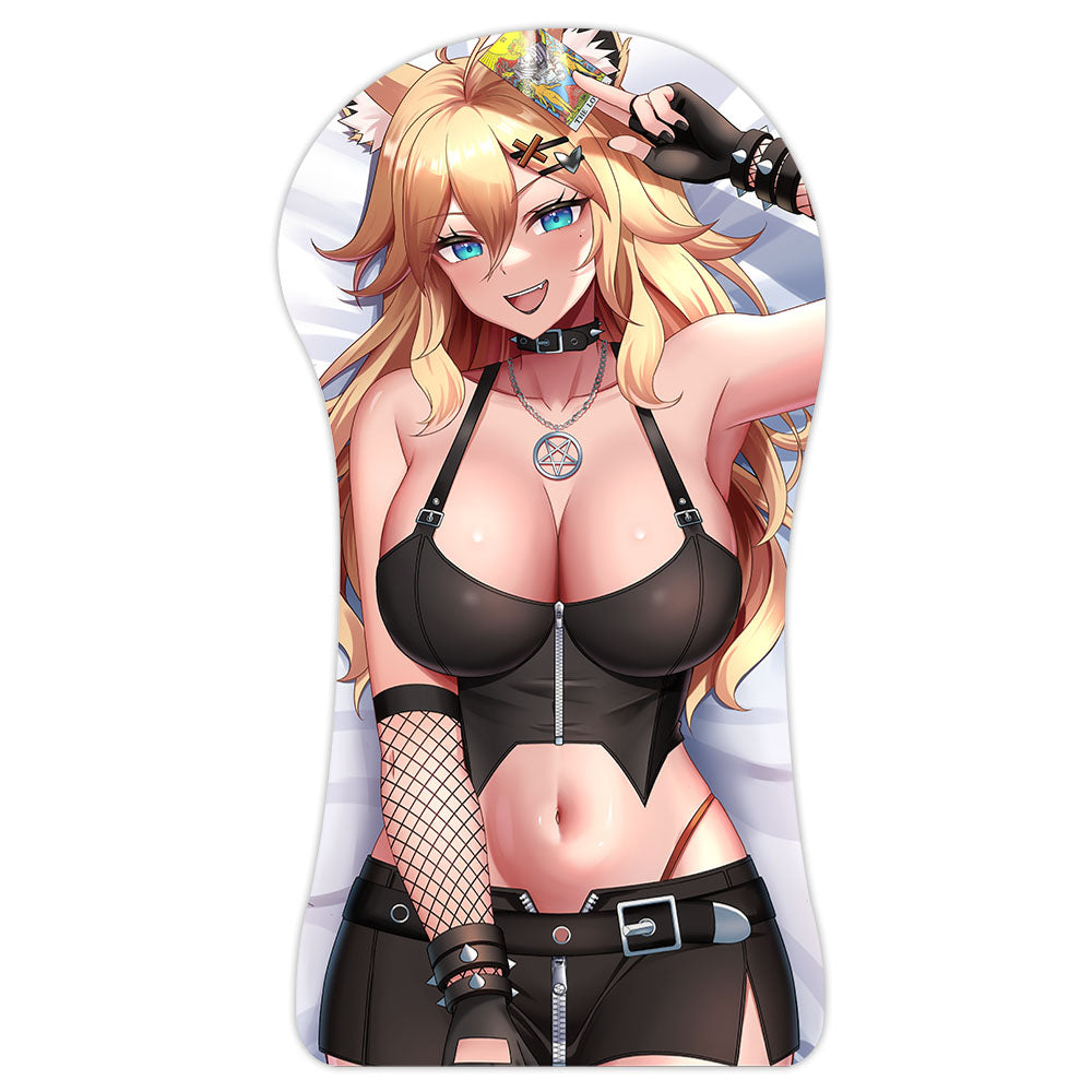 nofoxweregiven "Daemonic Fox" XL 3D Mousepad