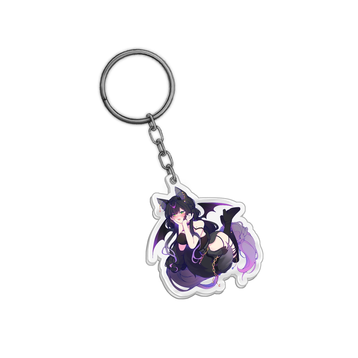 Nyxie Acrylic Keychain