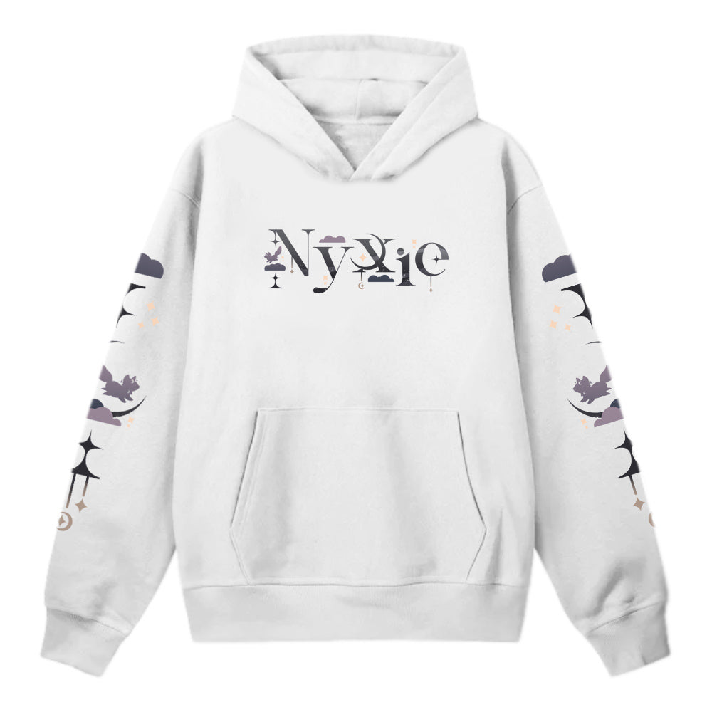 Nyxie Logo Hoodie(White)