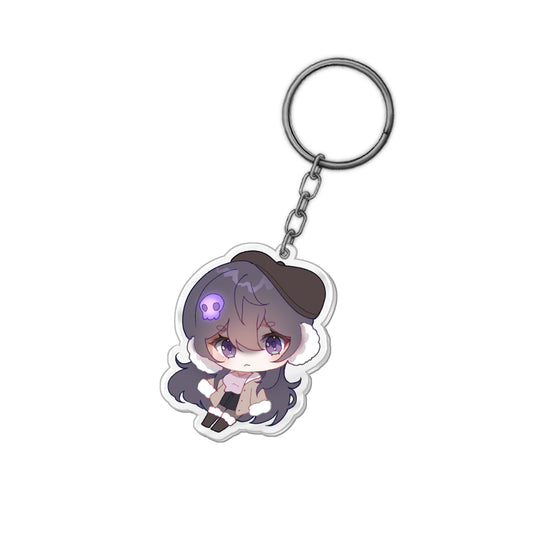 Ophelia Midnight Acrylic Keychain